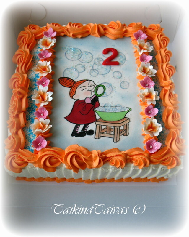 2-vuotiaan Reetan Pikku Myy kakku