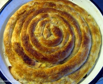 Bosnian perunapiirakka