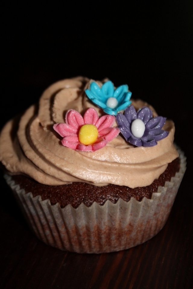 Suklaa-mokka mini cupcakes