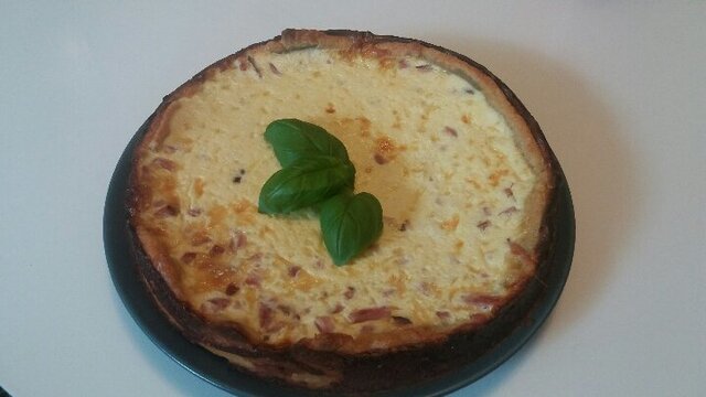 Ranskalainen  juustotorttu, Quiche Lorraine