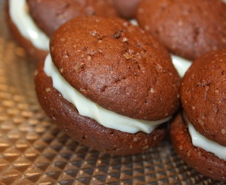 Suklaa-lime whoopies