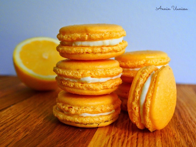Sitruuna-Tuorejuusto Macaronit
