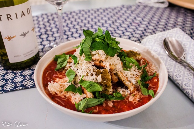 Pappa al pomodoro eli italialainen tomaattileipäkeitto