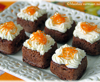 Appelsiinibrownies