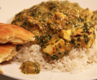 Palak paneer