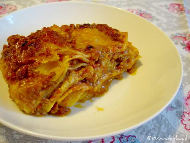 Lasagne alla bolognese