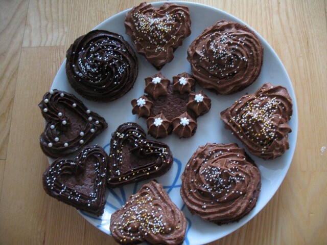 Suklaapalat Nutella-kuorrutuksella (gluteeniton)