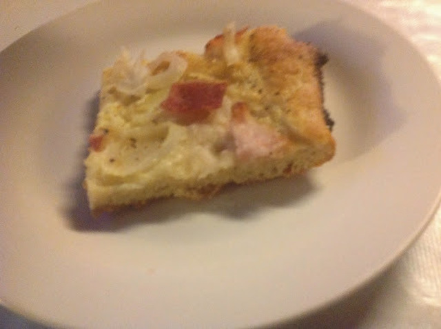 Tarte flambee pekonileipä