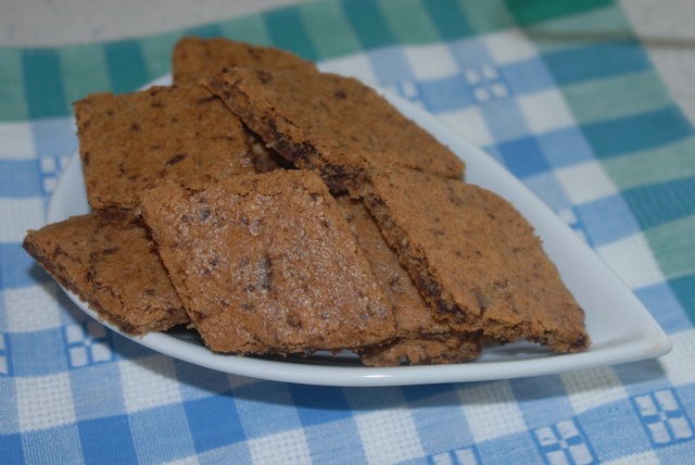 Enkle kokos og sjokolade cookies