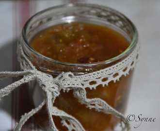 Chutney med grønne tomater