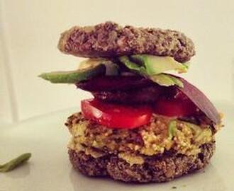 QUINOA- OG SQUASHBURGER