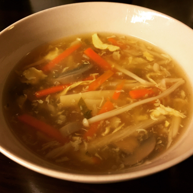 Pekingsuppe, sterk og smakfull