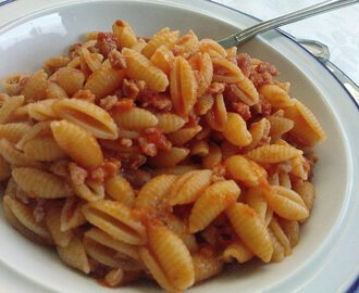 Pasta med Luganighetta