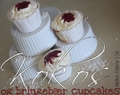 Coconut- and raspberry cupcakes