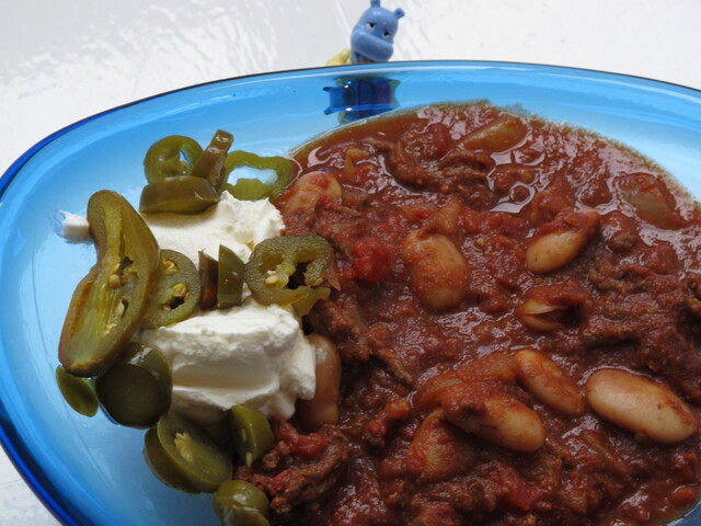 Salma Hayeks chili con carne.