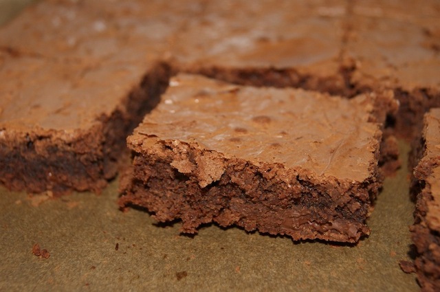 Brownies med sjokoladebiter