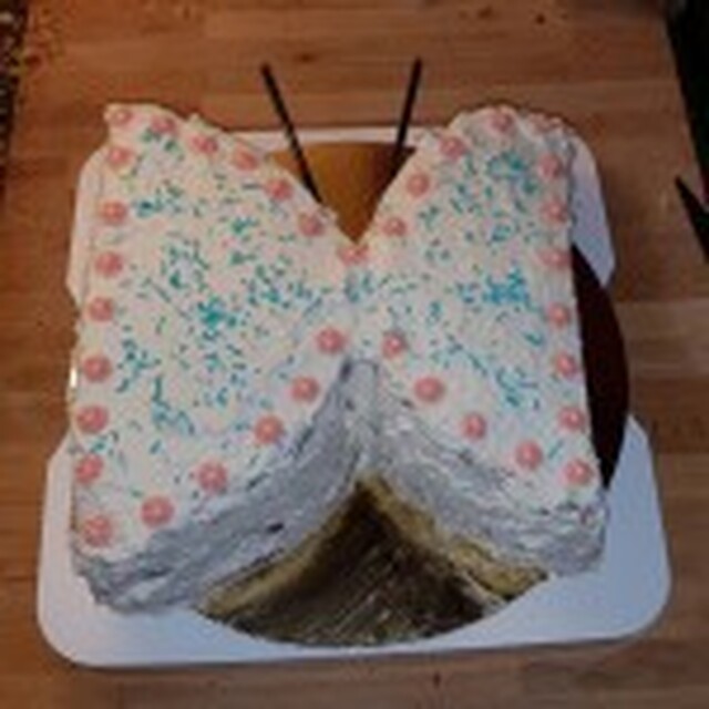 Sommerfugl kake