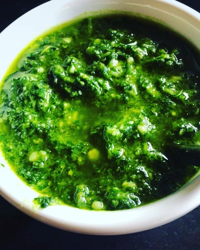 Grønnkålpesto