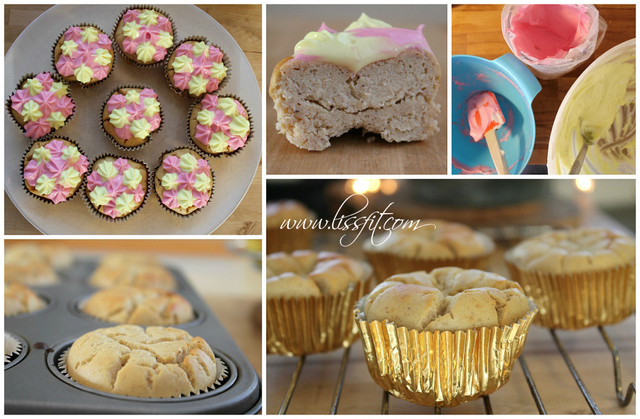 Proteinmuffins med cannellini-bönor och ananas