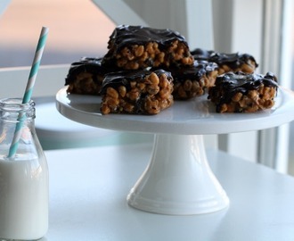 Caramel & Peanut Butter Crunch Candybar & with oreo cookies