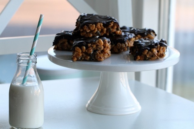 Caramel & Peanut Butter Crunch Candybar & with oreo cookies