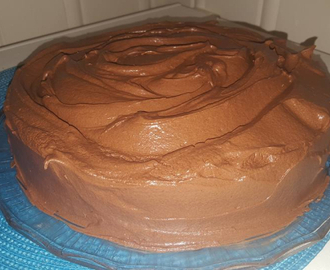 Gro's himmelske sjokoladekake.
