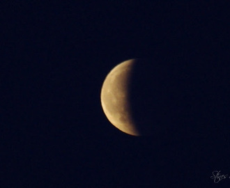 Måneformørkelse - lunar eclipse