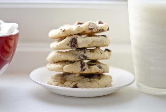 Mågelorter - Cookies m/ sjokolade og mandler