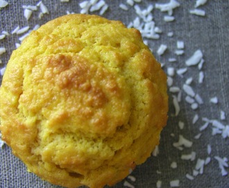 Kornfrie kokosmel muffins