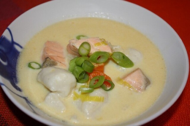 Hjemmelaget fiskesuppe