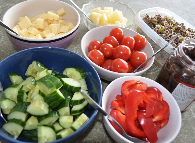 Dagens Salat og Vinagrette