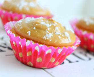 Oppskrift: Karamellcupcakes.