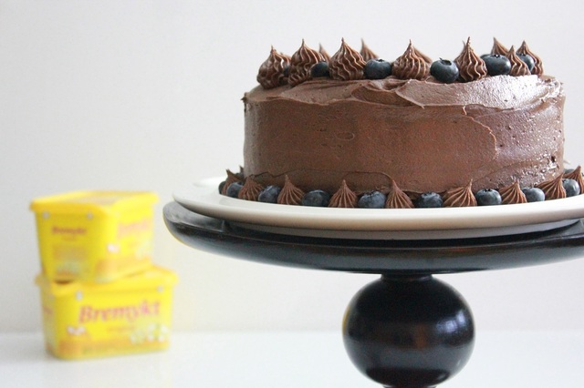 Saftig sjokoladekake – vinneren på kakebordet