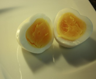Hjerteformede egg