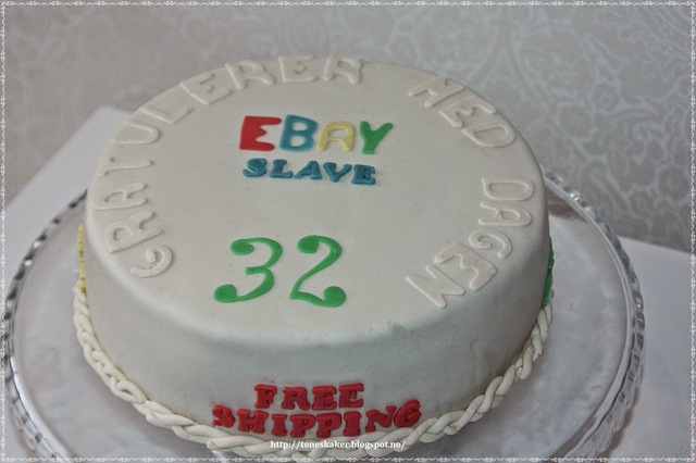 Kake til en Ebay-racer