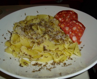 Tagliatelle al turtufo bianco