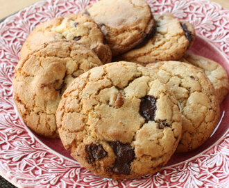 Cookies med Sjokolade og Pekannøtter