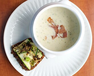 Bønnesuppe med squashbrød