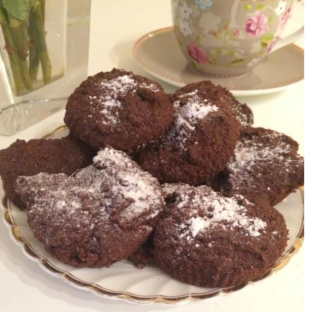 Sunne, enkle og gode Browniemuffins!