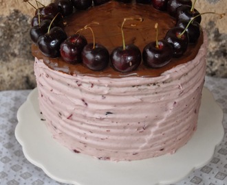 Very Cherry Chocolate Cake