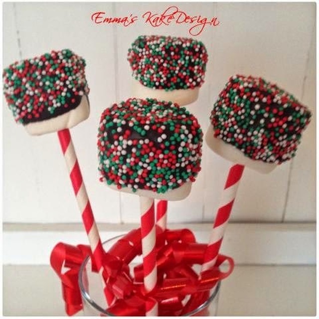 Marshmallow pops!