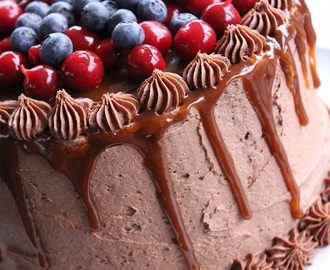 Saftig sjokoladekake