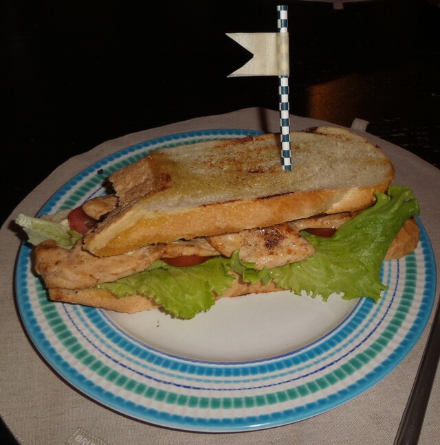 Chicken BLT sandwich