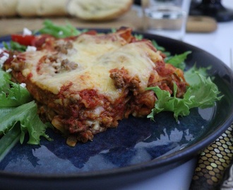 Hjemmelaget lasagne – litt enklere måte