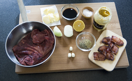 kyllingleverpostei med rosmarin og bacon