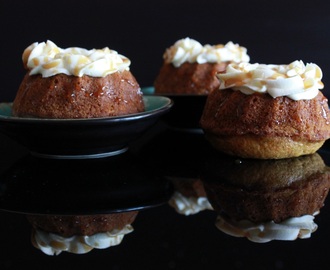 Gulrotkake med ingefær- og appelsinsirup