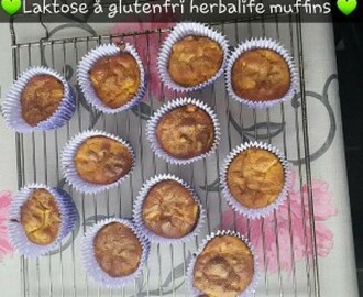Laktose og glutenfrie Herbalife muffins