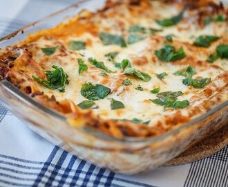 Hjemmelaget lasagne