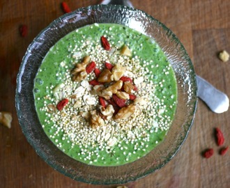 Grønn smoothie = super start på dagen