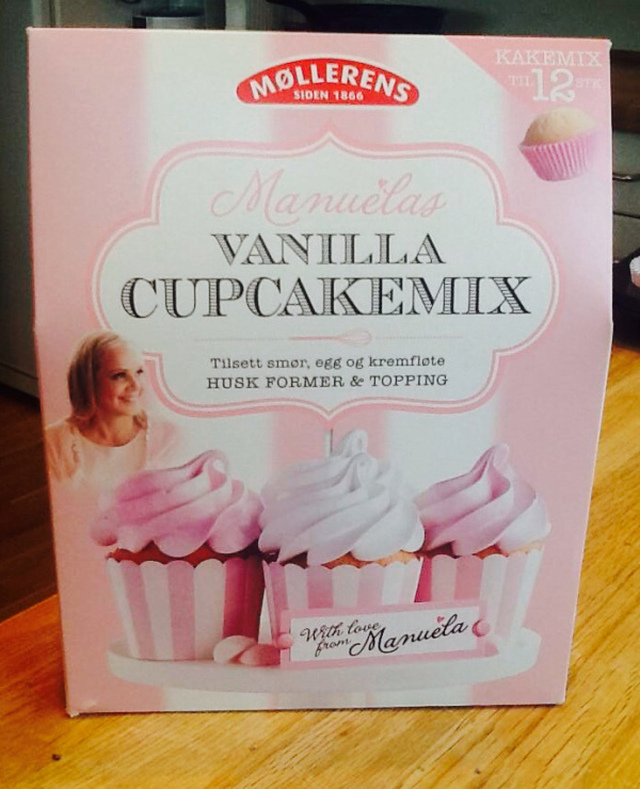 TEST - Manuelas vanilla cupcakemix